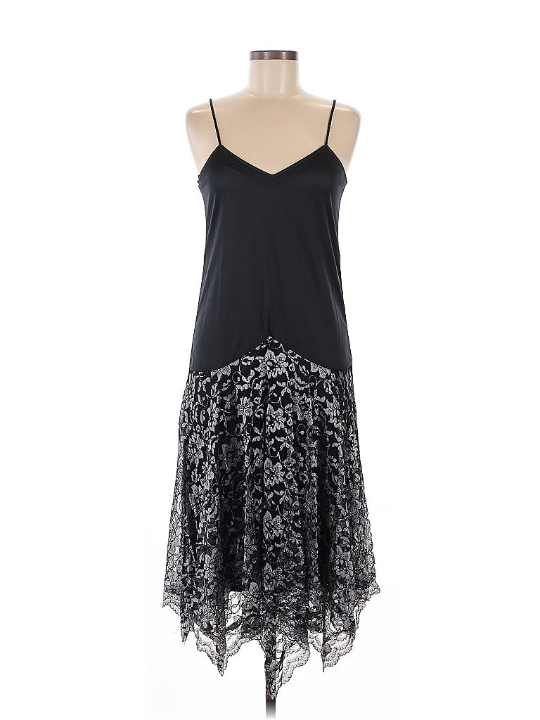 Pre-owned Unbranded Cocktail Dress In Black
