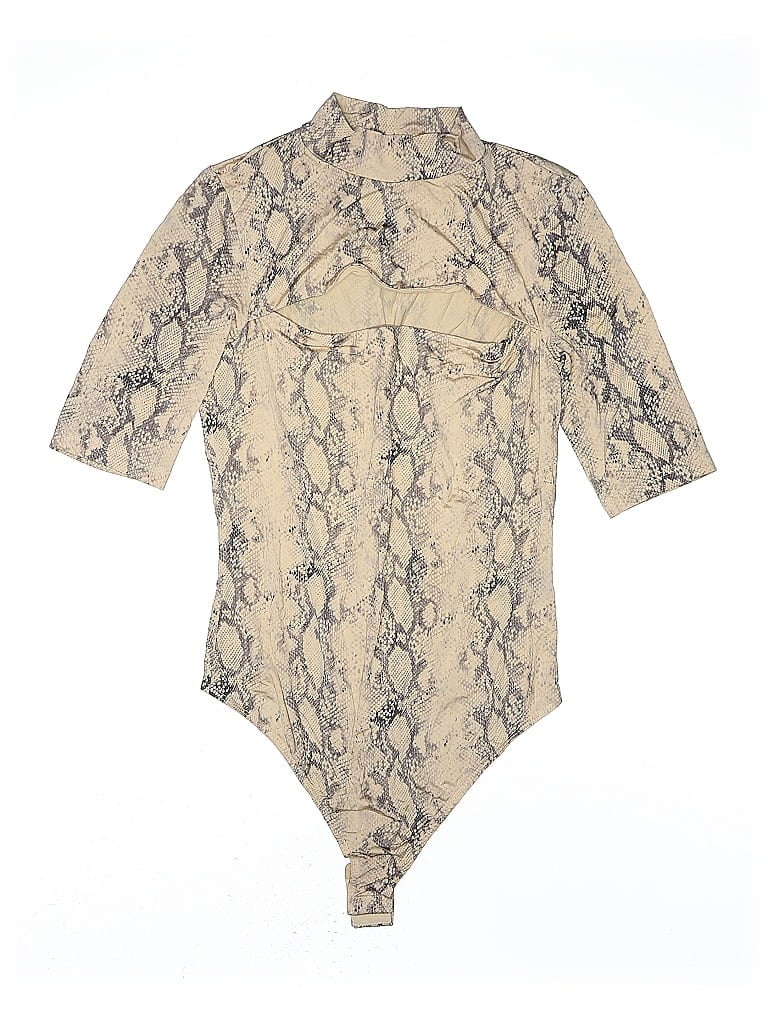 Pre-owned Simkhai Bodysuit In Brown