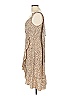 Sanctuary 100% Polyester Animal Print Tan Gold Cocktail Dress Size 4 - photo 5