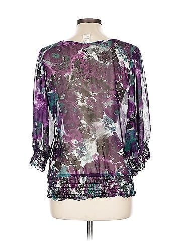 Studio Y 3/4 Sleeve Blouse (view 2)