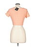 Assorted Brands Orange Short Sleeve Top Size L - photo 2