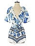 Trixxi Print Blue Romper Size XS - photo 1