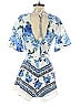 Trixxi Print Blue Romper Size XS - photo 2