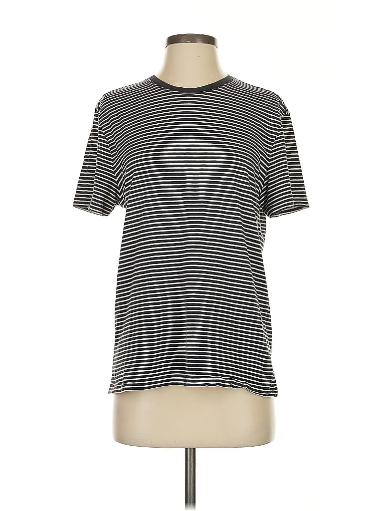 Pre-owned Banana Republic Short Sleeve T-shirt In Gray