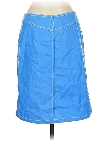 Lillie Rubin Denim Skirt (view 2)
