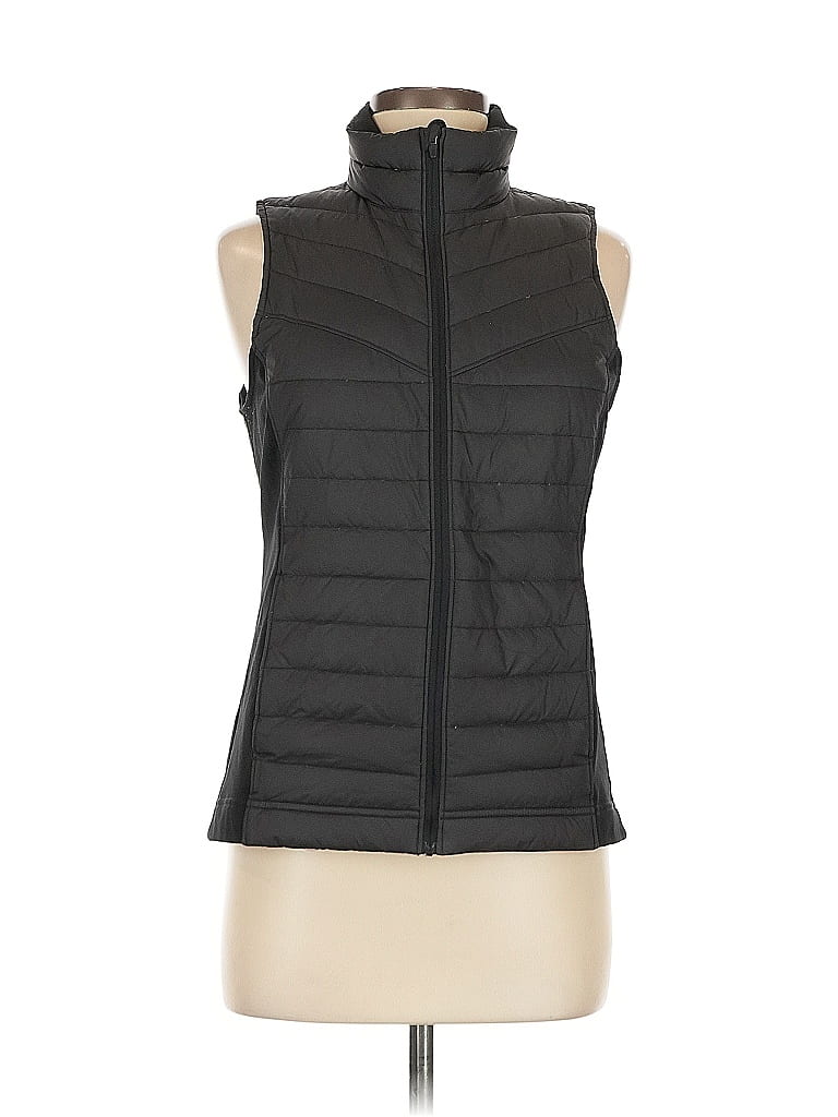 Lucy Denim Vest- Black