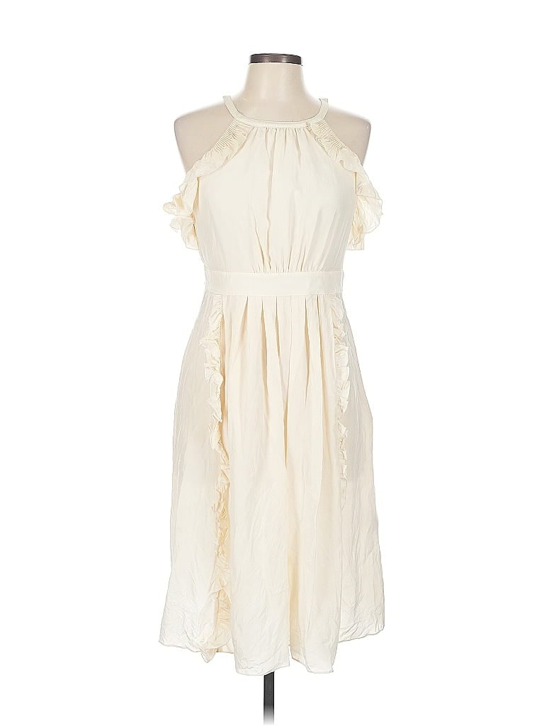 Pre-owned Tibi Cocktail Dress In White
