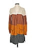Madewell Color Block Orange Cardigan Size XS - photo 1