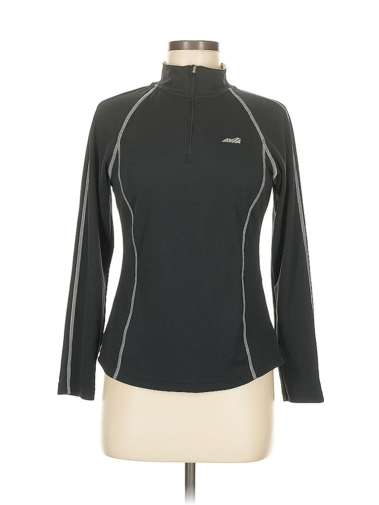 Pre-owned Avia Fleece Jacket In Black