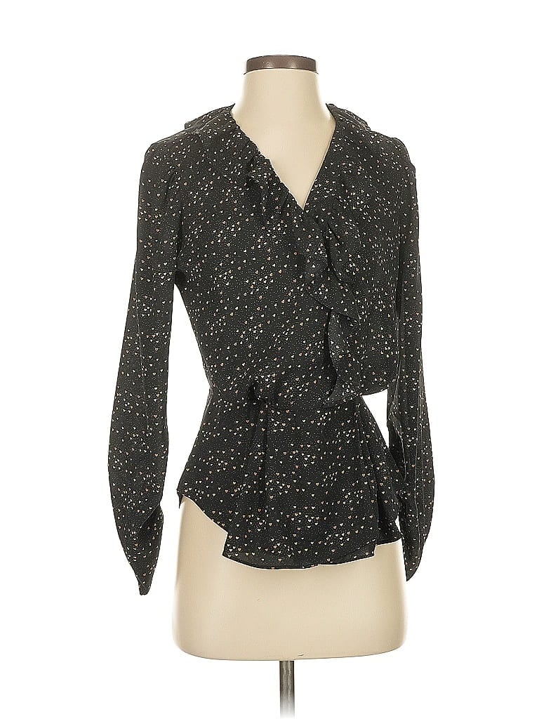 Cabi 3/4 Sleeve Blouse In Black