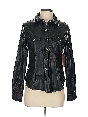 Blāshe Faux Leather Jacket (view 1)