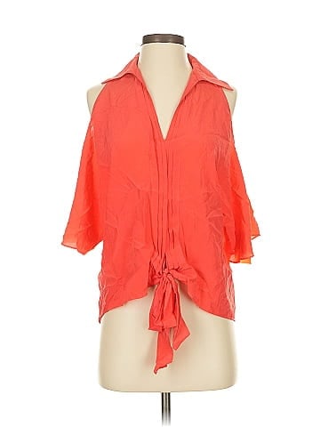 Aaron Ashe 3/4 Sleeve Silk Top (view 1)