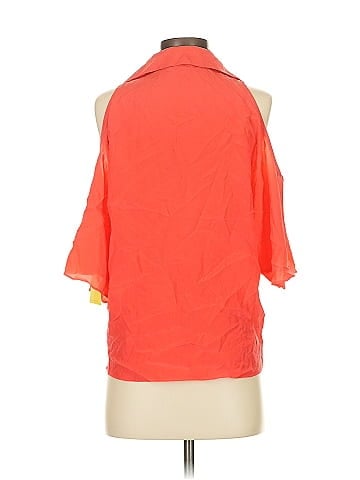 Aaron Ashe 3/4 Sleeve Silk Top (view 2)