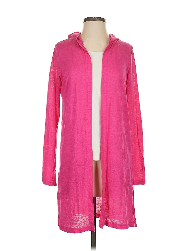 Pre-owned Cynthia Rowley Cardigan Sweater In Pink