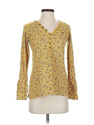 Ruff Hewn Long Sleeve Blouse (view 1)