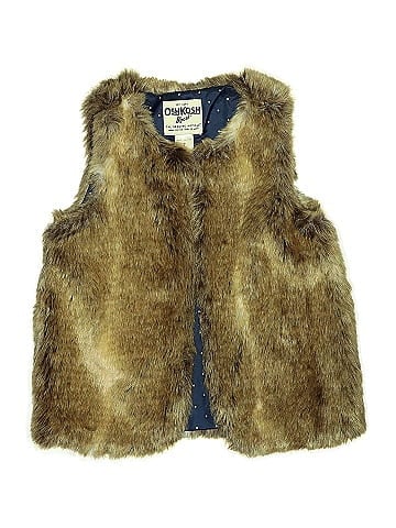 OshKosh B'gosh Faux Fur Vest (view 1)