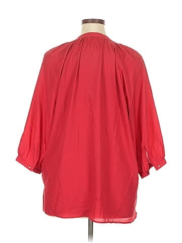 Isaac Mizrahi 3/4 Sleeve Blouse (view 2)