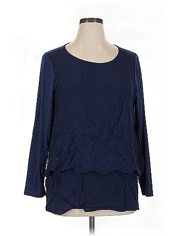 DG^2 by Diane Gilman 3/4 Sleeve Blouse (view 1)