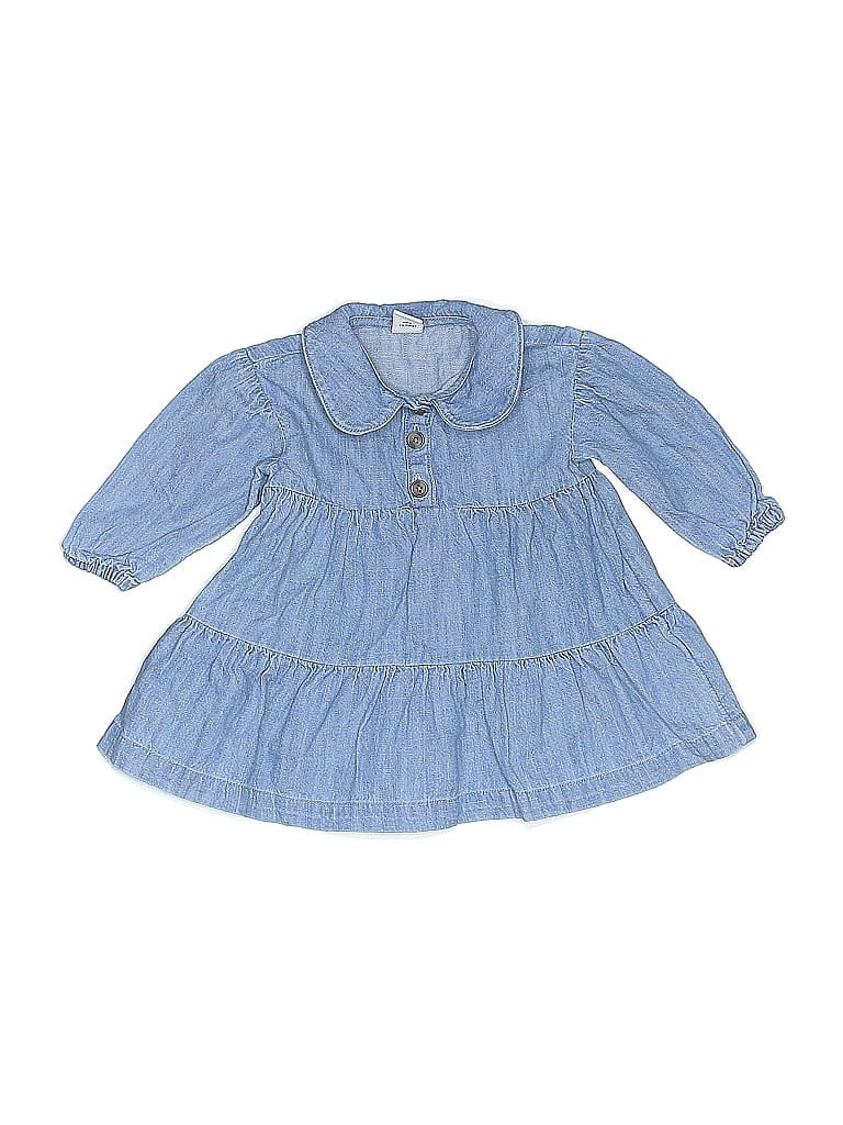 OLD NAVY Pre-owned Babies' Dress In Blue