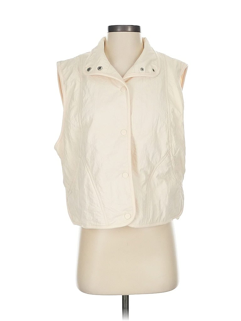 Pre-owned Le Lis Vest In White