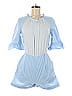 Sandro 100% Cotton Blue Romper Size Med (2) - photo 1