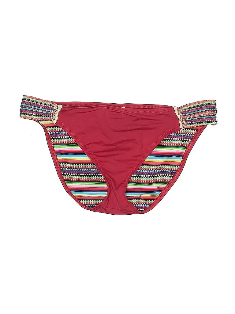 Pre-owned Lucky Brand Swimsuit Bottoms In Red