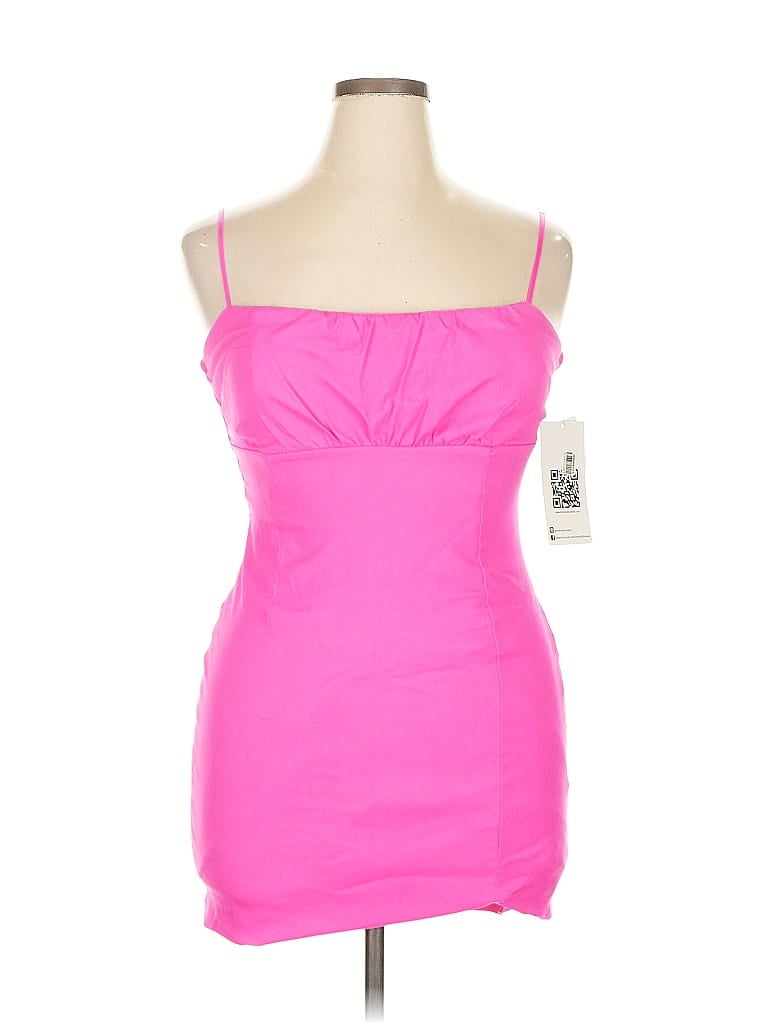 Pre-owned Emerald Sundae Cocktail Dress In Pink
