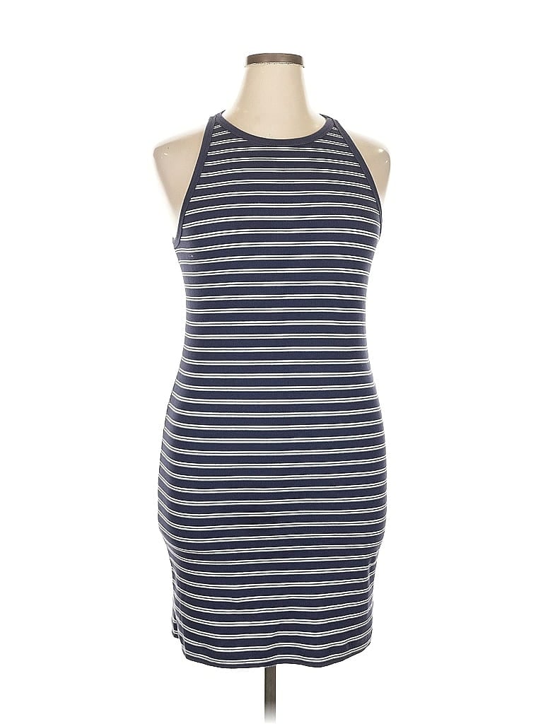 Pre-owned Old Navy Casual Dress In Blue