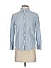 Everlane 100% Cotton Blue Long Sleeve Button-Down Shirt Size 2 - photo 1