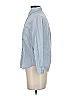 Everlane 100% Cotton Blue Long Sleeve Button-Down Shirt Size 2 - photo 5