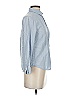 Everlane 100% Cotton Blue Long Sleeve Button-Down Shirt Size 2 - photo 4