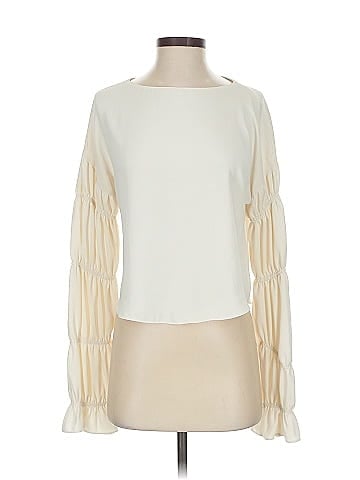 Amanda Uprichard Long Sleeve Blouse (view 1)