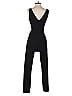 Outrageous Fortune Solid Black Jumpsuit Size 2 - photo 2