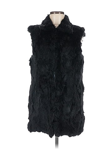 Adrienne Landau Faux Fur Vest (view 1)