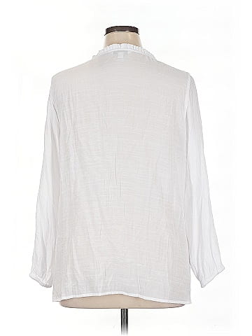 Counterparts 3/4 Sleeve Blouse (view 2)