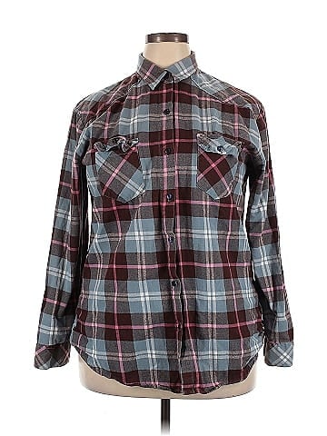 Matchstick Long Sleeve Button-Down Shirt (view 1)
