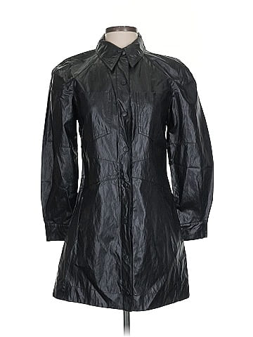 Zara Faux Leather Jacket (view 1)