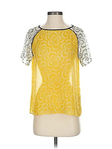 Rene Lezard Short Sleeve Blouse (view 1)