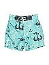 Gymboree 100% Polyester Print Blue Board Shorts Size 12-18 mo - photo 1