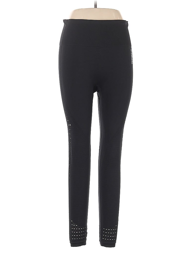 Pre-owned Gymshark Active Pants In Black