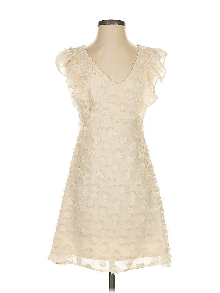 Pre-owned Altar'd State Cocktail Dress In White