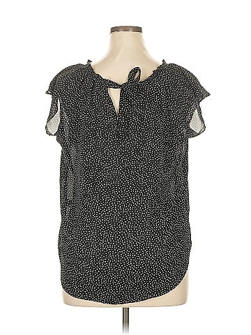 LC Lauren Conrad Short Sleeve Blouse (view 2)