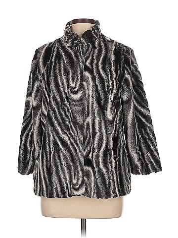 Alfred Dunner Faux Fur Jacket (view 1)