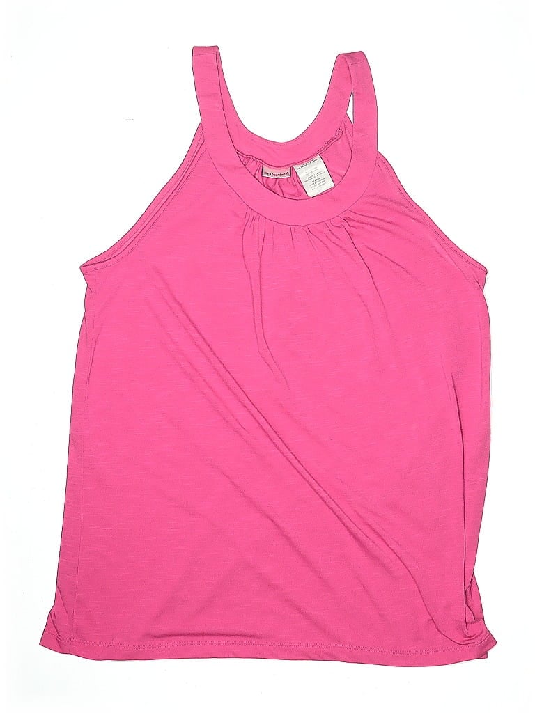 Pre-owned No Boundaries Kids' Tank Top Pink Halter Neckline Tops