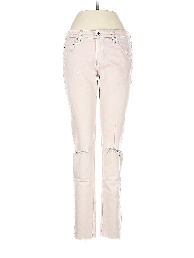 Pre-owned Adriano Goldschmied Jeans In White