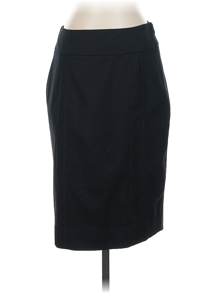 Pre-owned White House Black Market Formal Skirt In Black