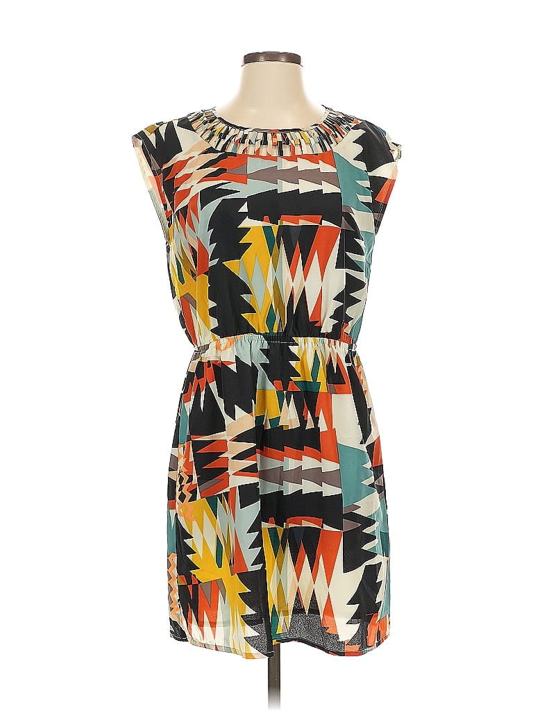 Pre-owned Bar Iii Casual Dress In Black