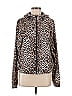 Onzie 100% Polyester Animal Print Gold Jacket Size Med - Lg - photo 1
