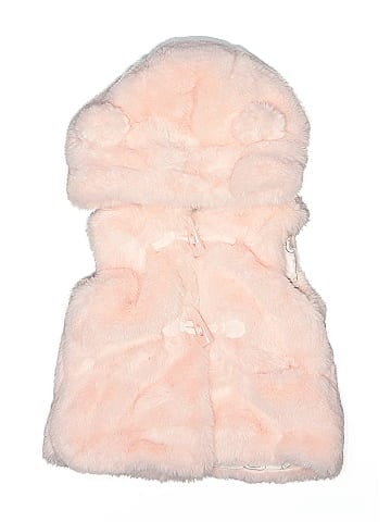 Catherine Malandrino Faux Fur Vest (view 1)