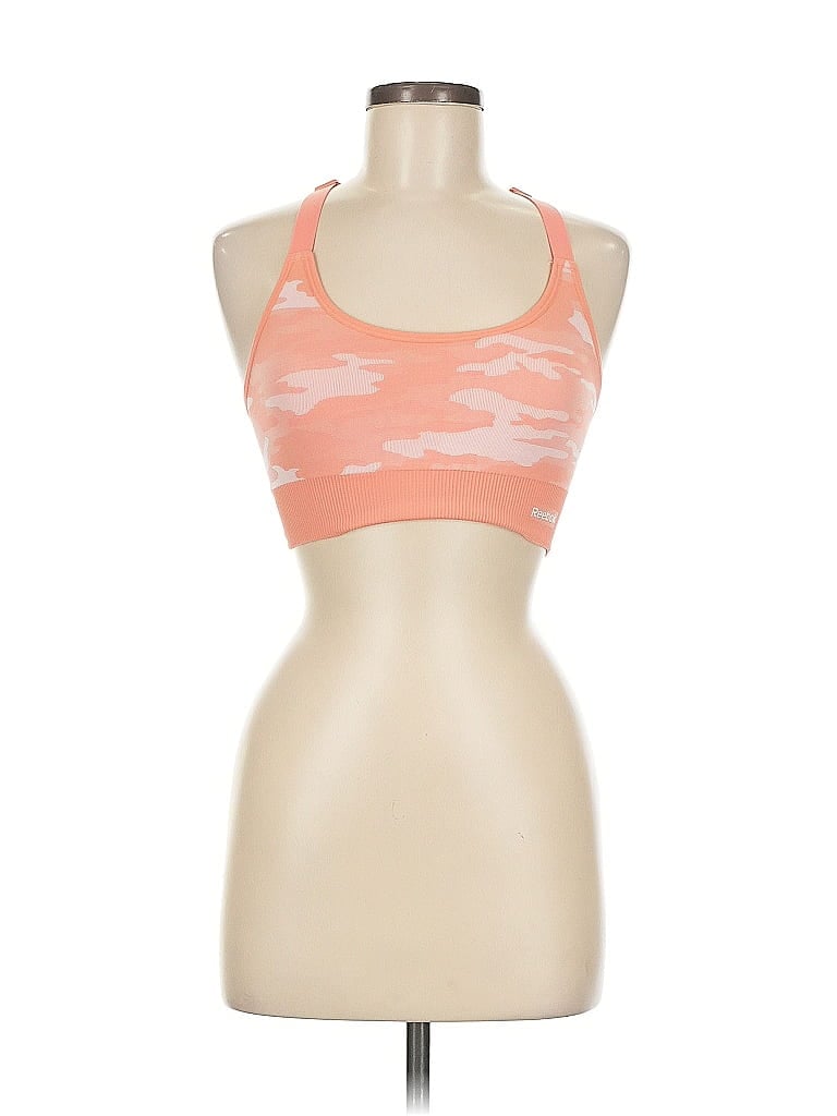 Pre-owned Reebok Sports Bra In Orange